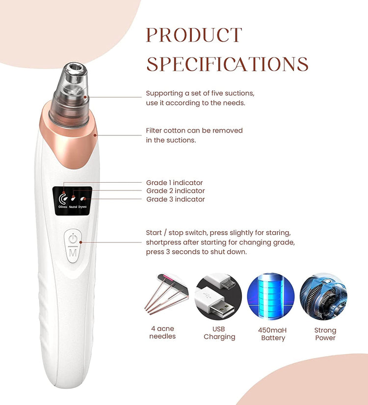 Blackhead Remover Pore Vacuum