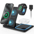 3 in 1 Wireless Charger, 18 w Fast Charging Station for Iphone and Androids,
Comes in black as shown in image 
