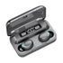 2023 F9 upgrade TWS Bluetooth wireless earbuds with charging case and digital battery display