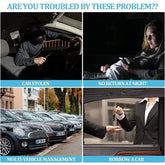Micro magnetic GPS tracker preventing vehicle theft with real-time tracking for cars and motorcycles.